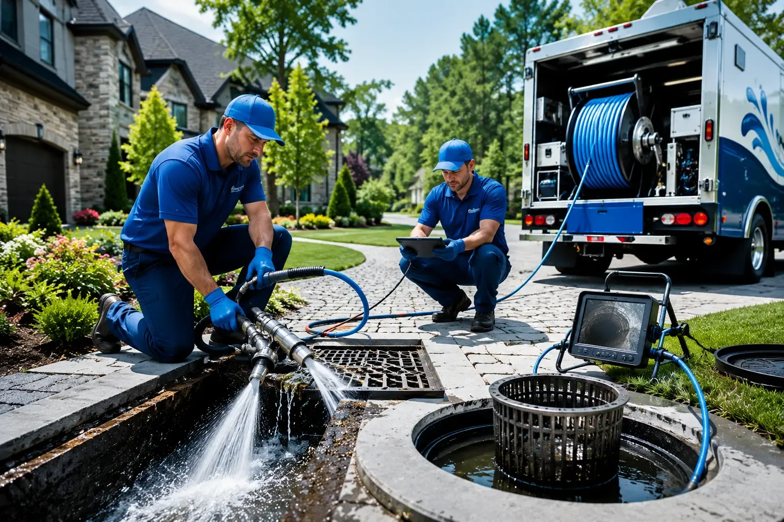 Local outdoor drain cleaning professionals in Bluffton, TX