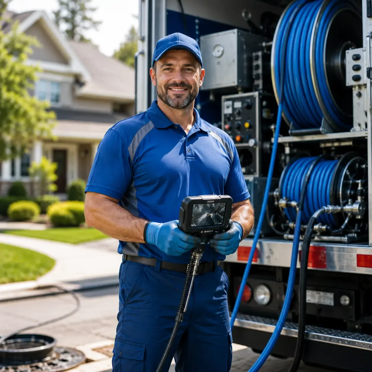 Local outdoor drain cleaning specialists in Bluffton, TX